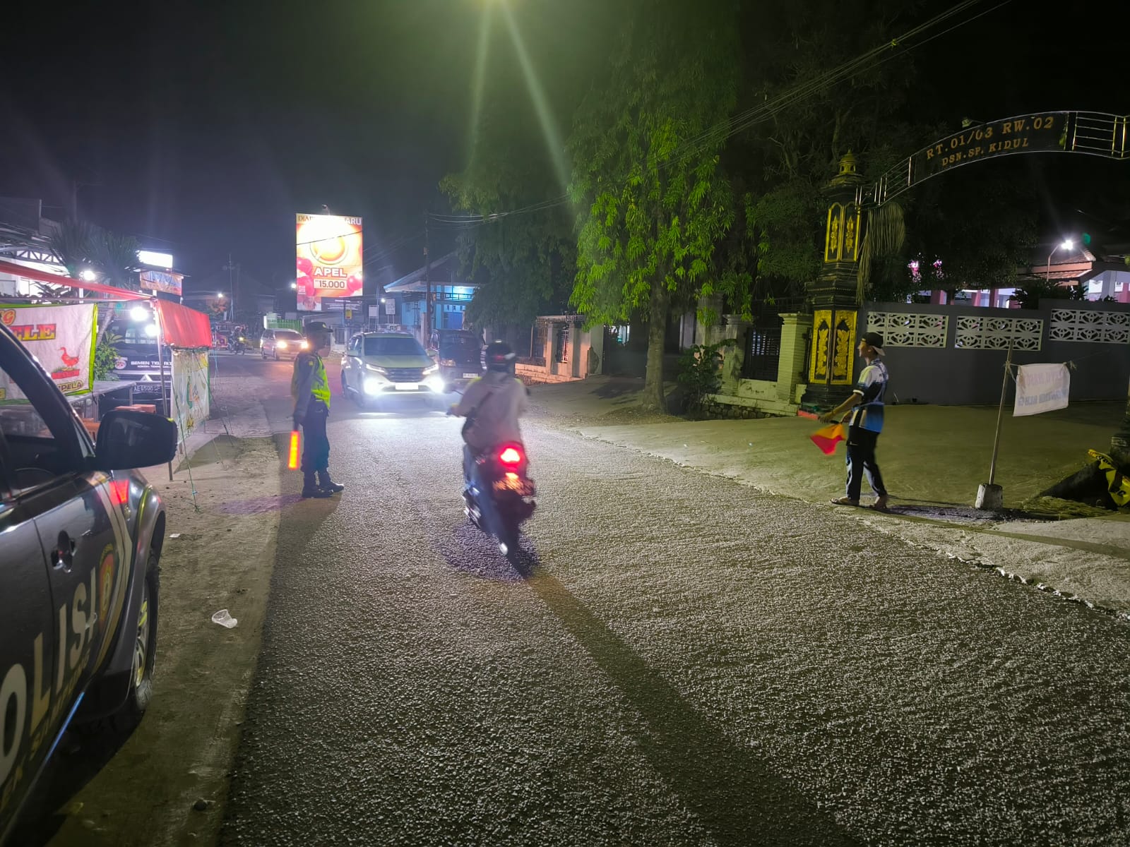 Polsek Sampung Intensifkan Patroli KRYD Malam Hari, Wujudkan Situasi Kamtibmas Aman dan Kondusif
