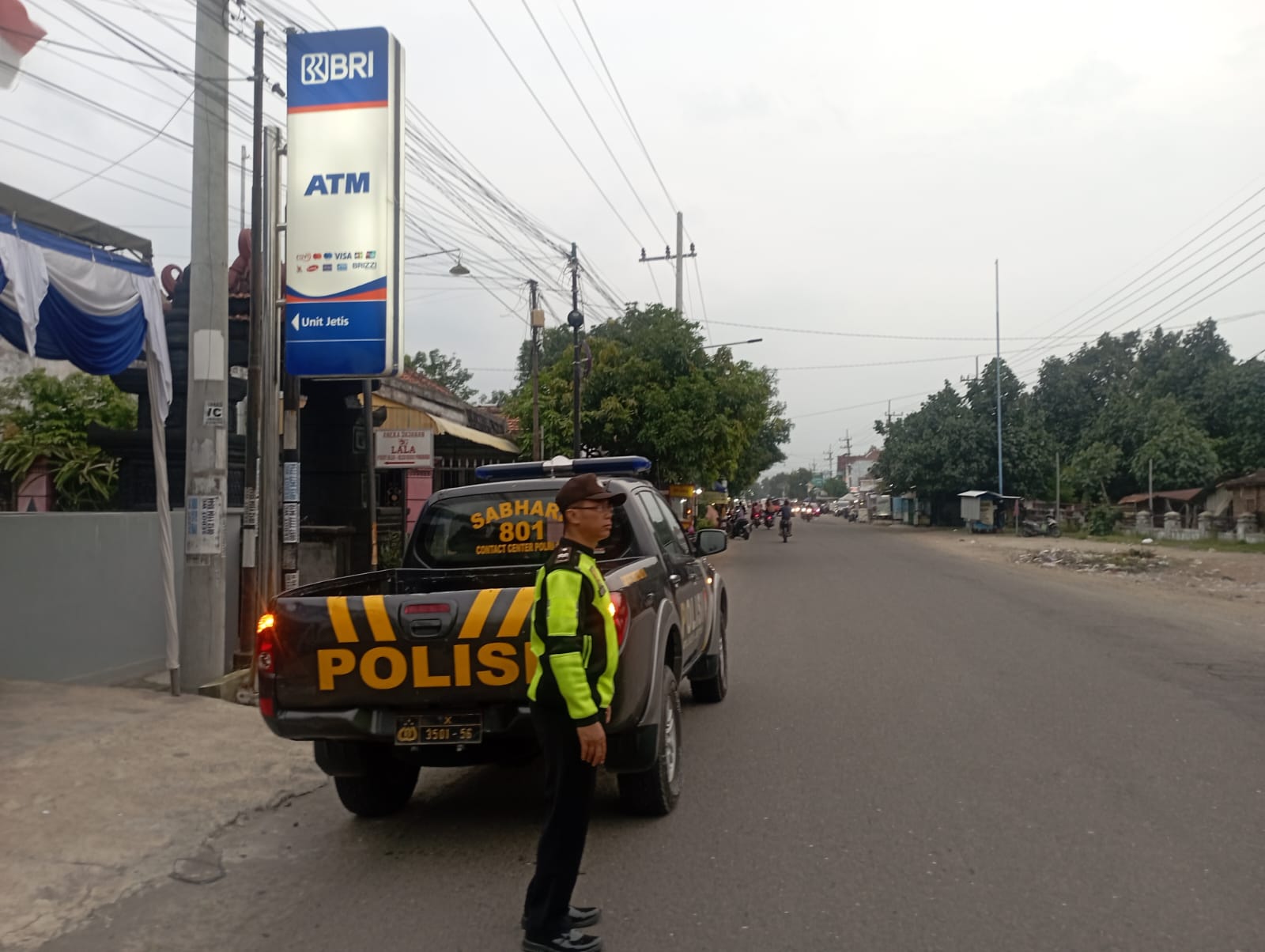 Polsek Jetis Intensifkan Patroli Presisi Kewilayahan Jaga Kamtibmas