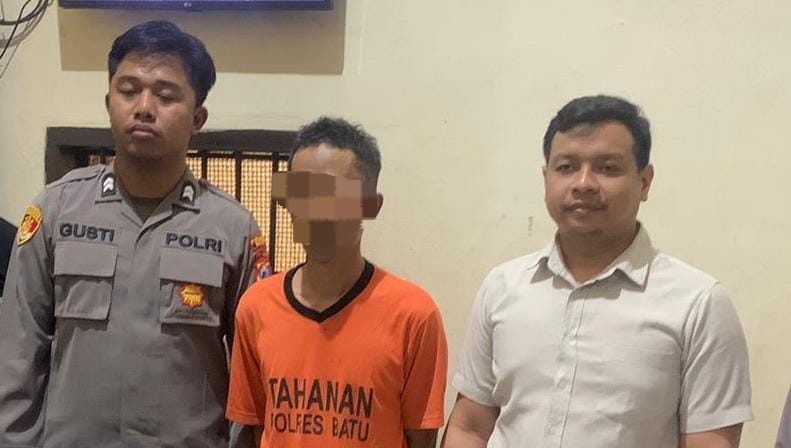 Polres Batu Amankan Tersangka Komplotan Jambret Perhiasan Emak – emak