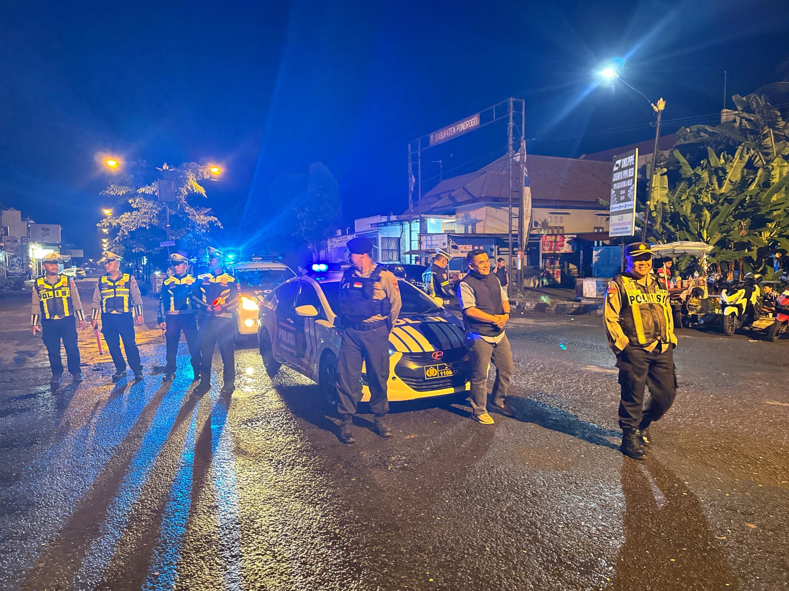 Polres Ponorogo Gelar Patroli Perintis Presisi, Cegah 3C dan Jaga Kondusivitas Kota