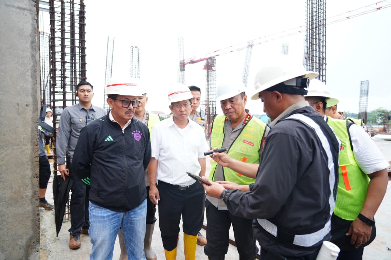 Wakapolri Tinjau Pembangunan SMA Kemala Taruna Bhayangkara, Progres Capai 43 Persen