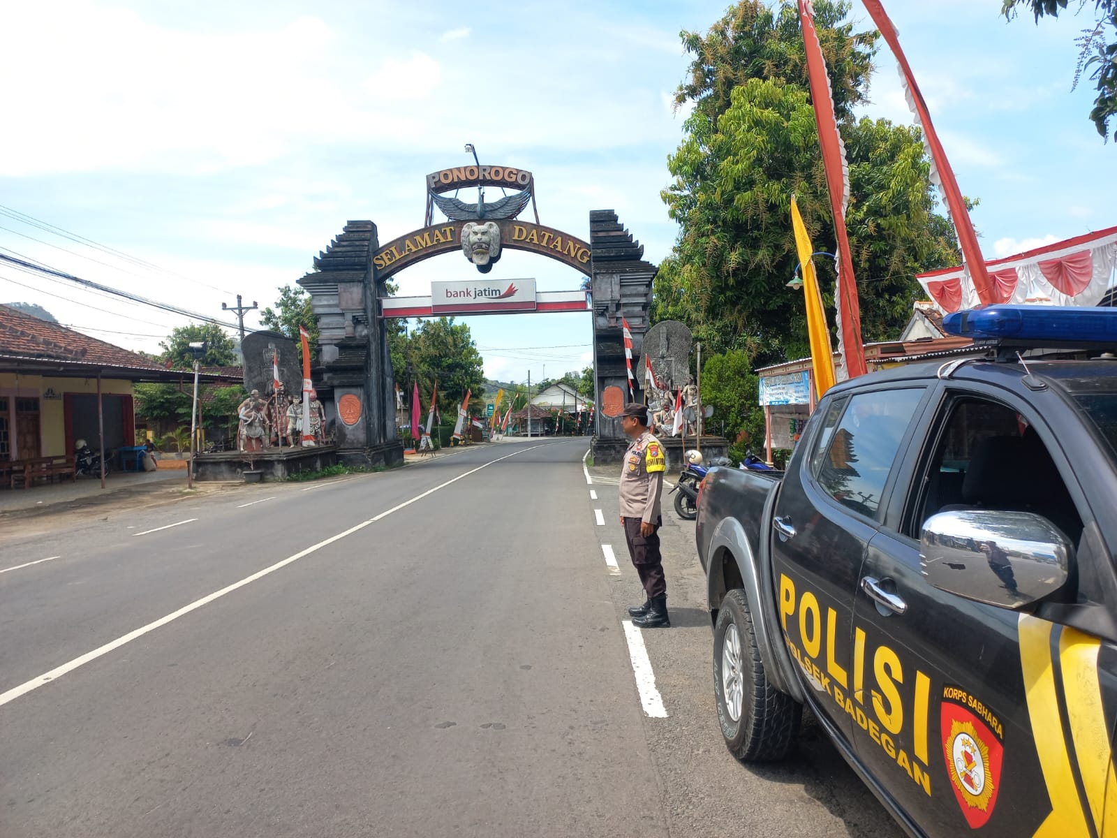 Polsek Badegan Intensifkan Patroli KRYD, Situasi Kamtibmas Terpantau Aman dan Kondusif