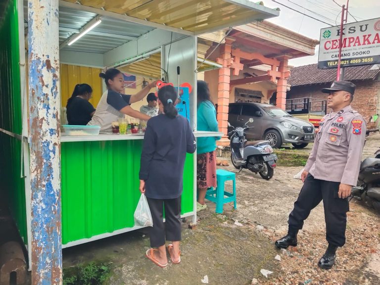 Polsek Sooko Gelar Patroli KRYD, Situasi Kamtibmas Wilayah Tetap Aman dan Kondusif