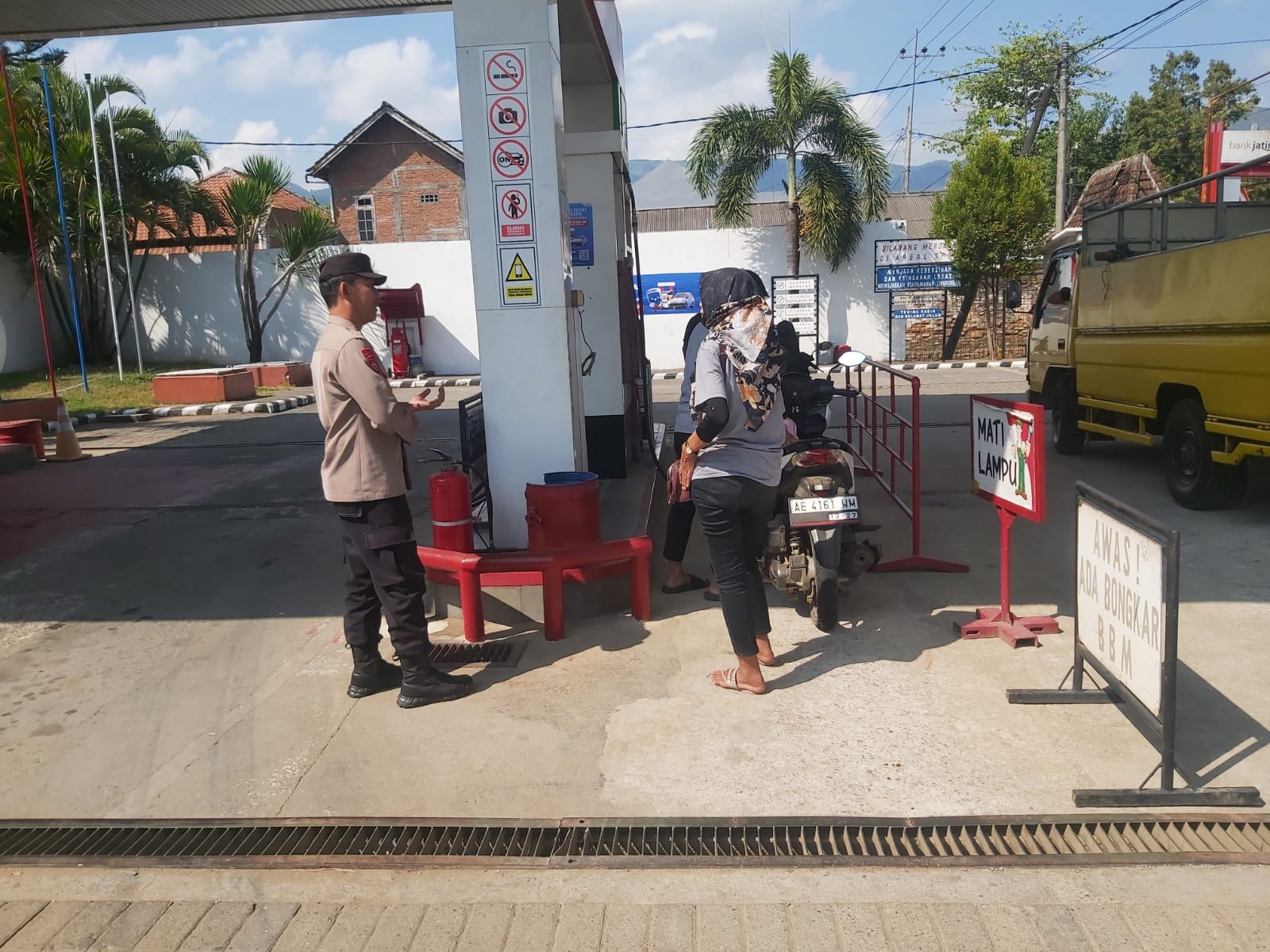 Polsek Slahung Laksanakan Patroli Harkamtibmas, Situasi Wilayah Aman dan Kondusif