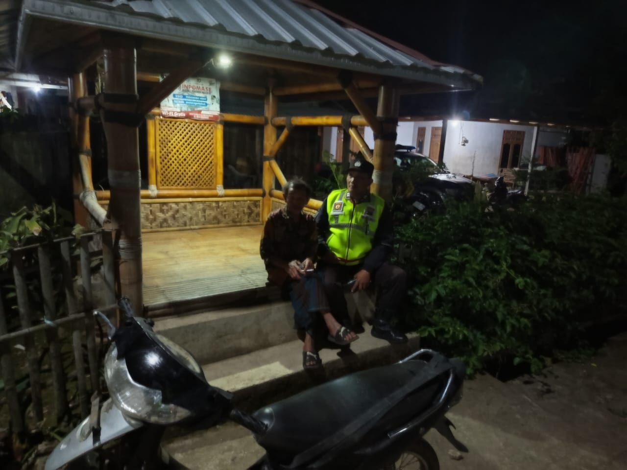 Polsek Pudak Laksanakan Patroli Presisi Harkamtibmas, Ciptakan Situasi Aman dan Kondusif