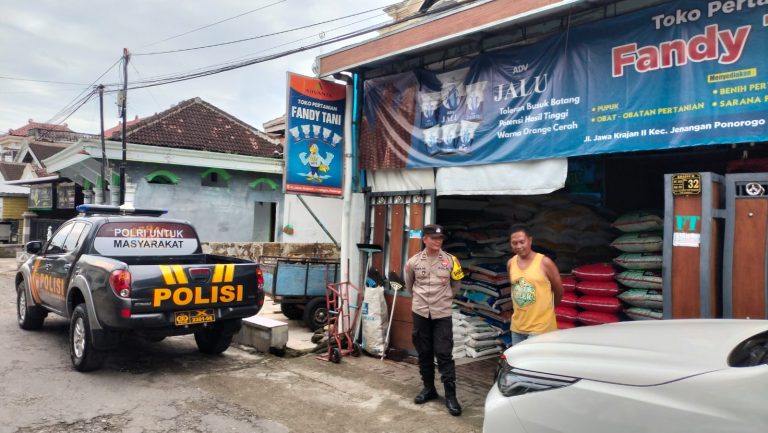 Polsek Jenangan Gelar Patroli Presisi, Cegah 3C dan Tingkatkan Pelayanan Masyarakat