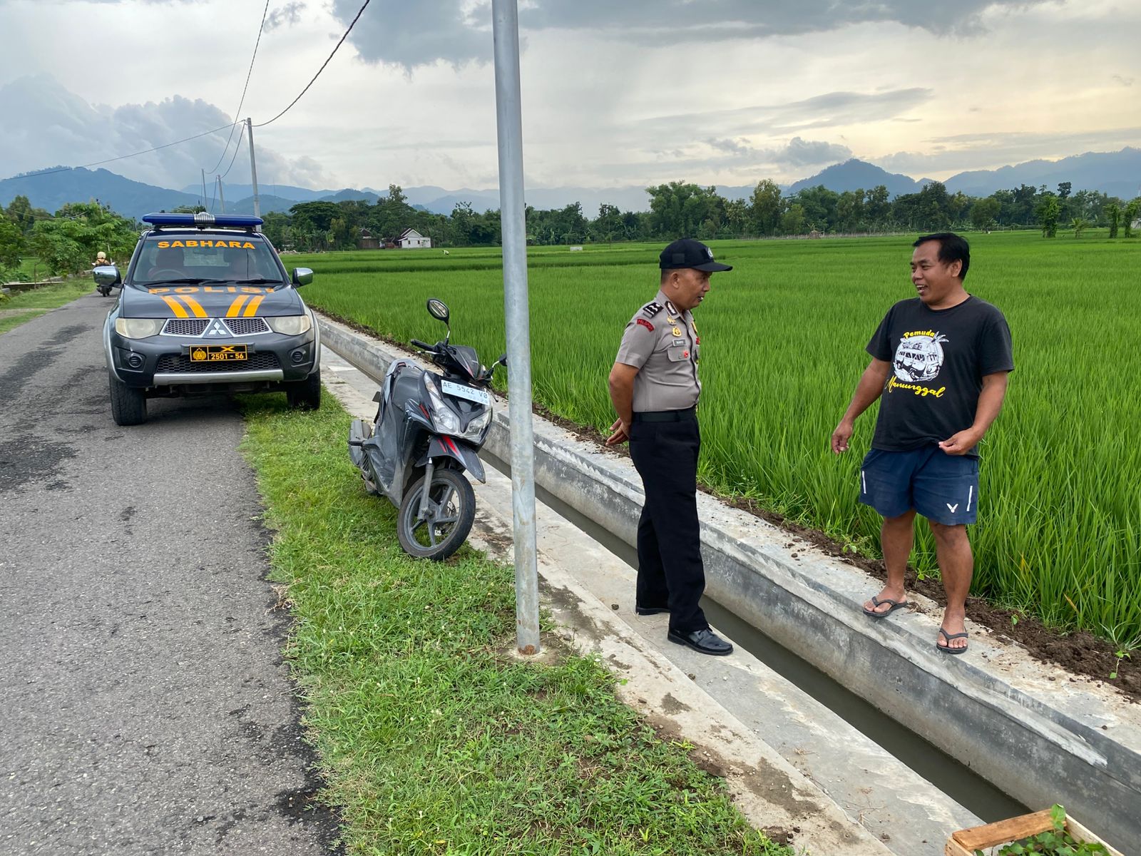 Cegah Curanmor dan Balap Liar, Polsek Slahung Intensifkan Patroli Harkamtibmas