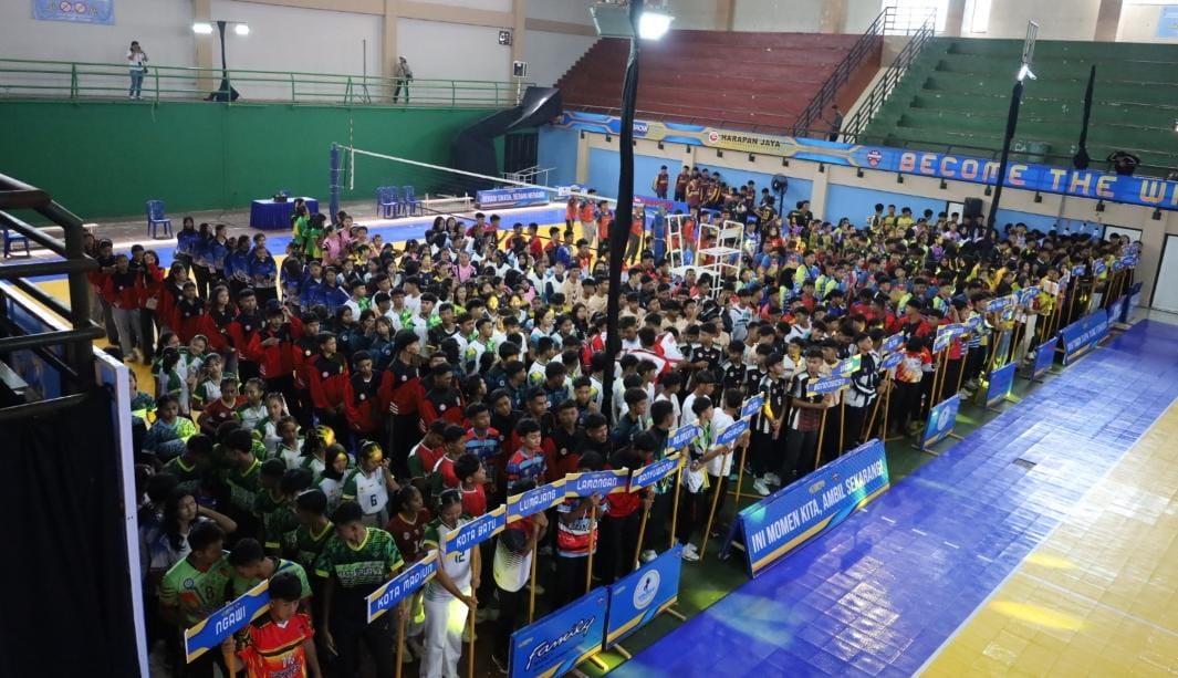 Puluhan Klub Ikuti Kejurprov Bola Voli Indoor U-18 Se-Jawa Timur di Tulungagung