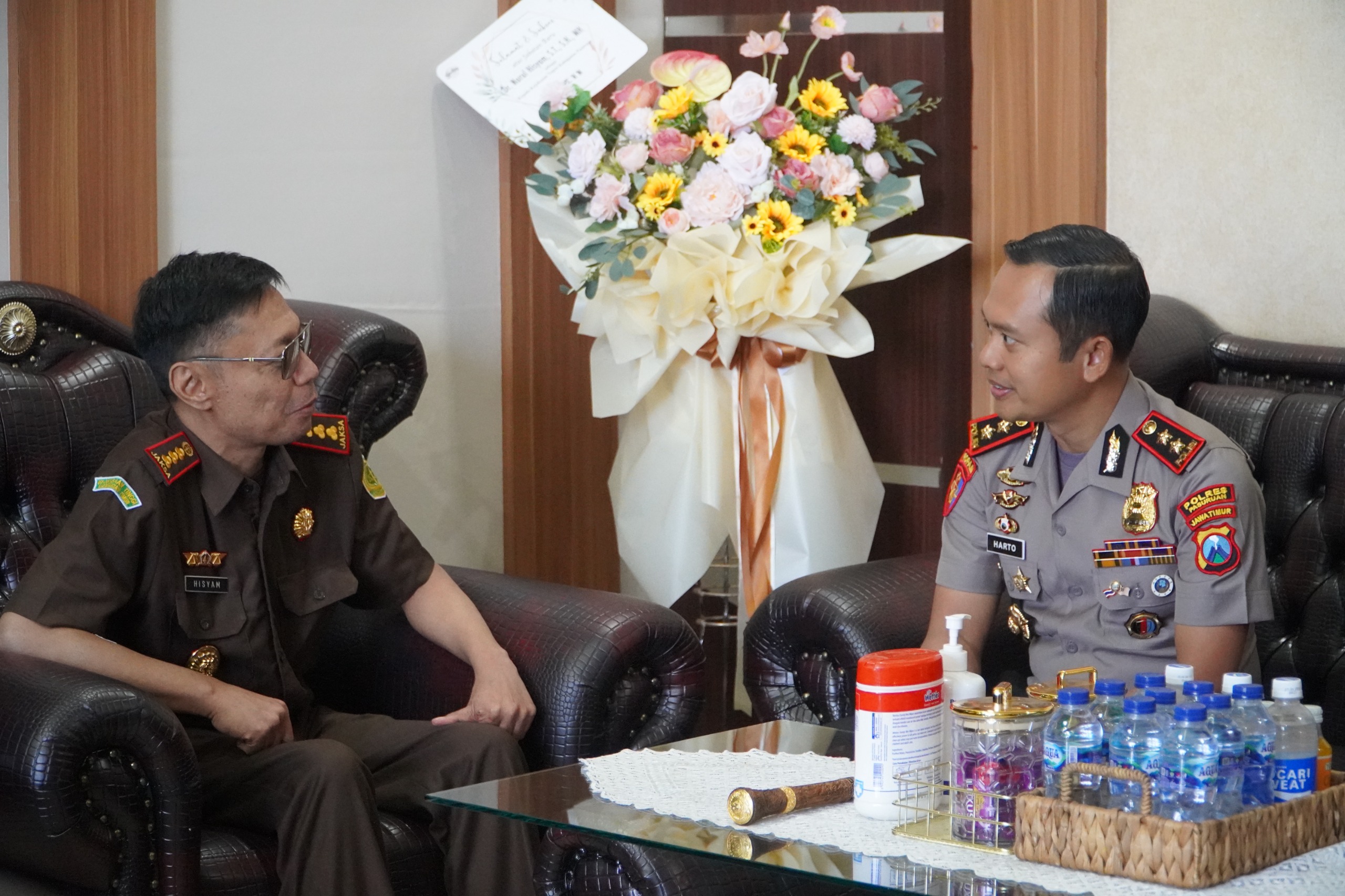 Kapolres Pasuruan Perkuat Sinergi Lewat Silaturahmi Lintas Instansi