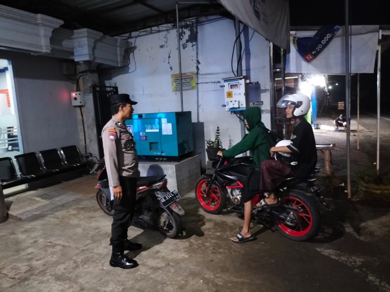 Polsek Sambit Gelar Patroli KRYD, Antisipasi 3C dan Laka Lantas di Wilayah Hukum Sambit