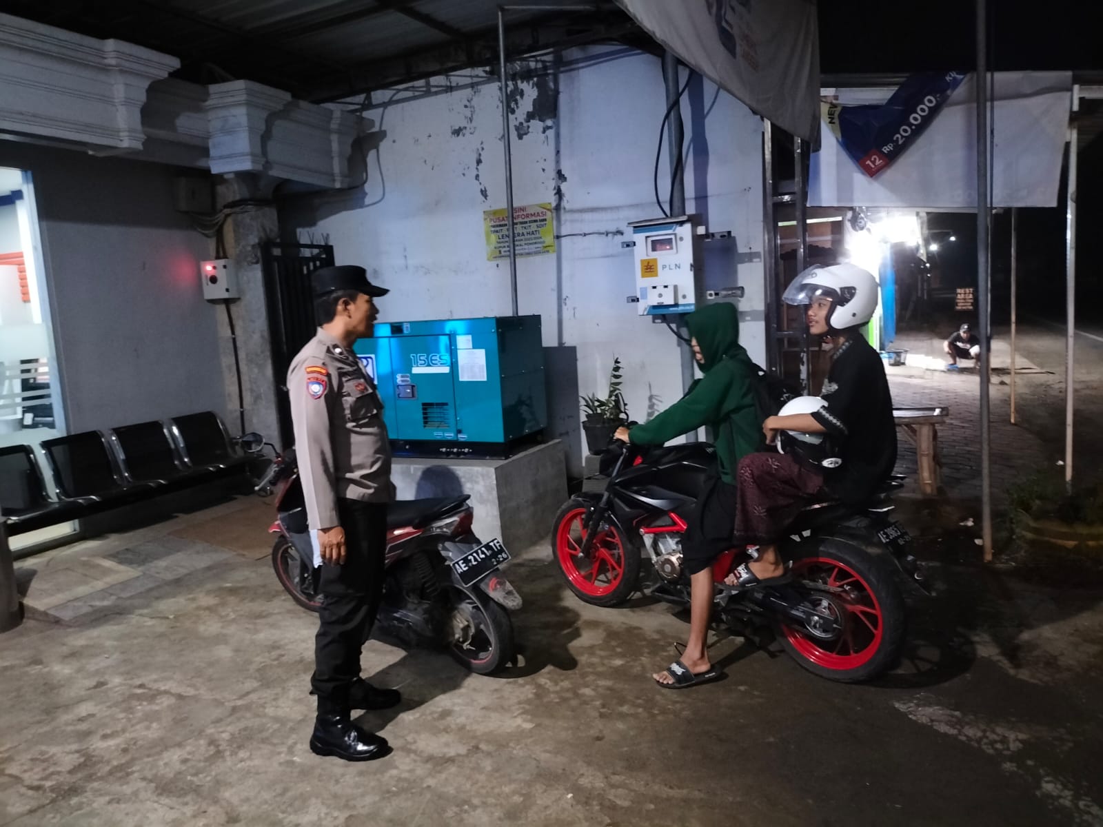 Polsek Sambit Gelar Patroli KRYD, Antisipasi 3C dan Laka Lantas di Wilayah Hukum Sambit