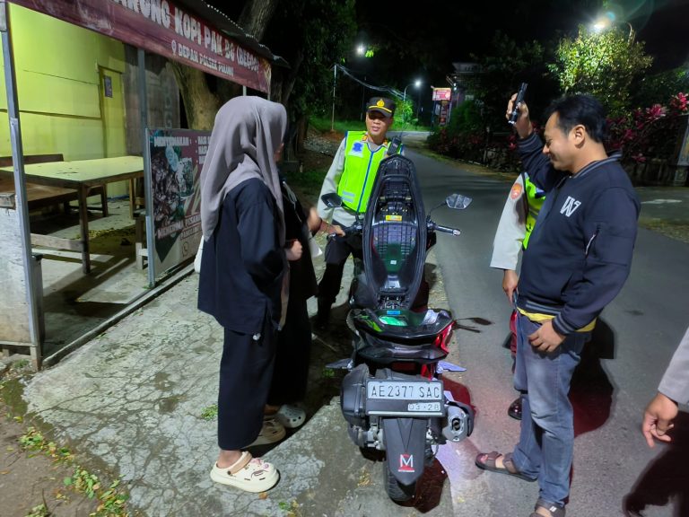 Polsek Pudak Gelar Apel dan Razia Cipta Kondisi, Situasi Wilayah Tetap Aman dan Kondusif