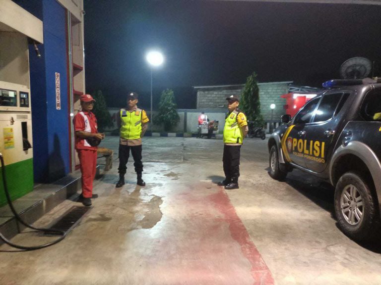 Polsek Ponorogo Laksanakan Patroli Harkamtibmas KRYD, Antisipasi 3C dan Jaga Kondusivitas Kota