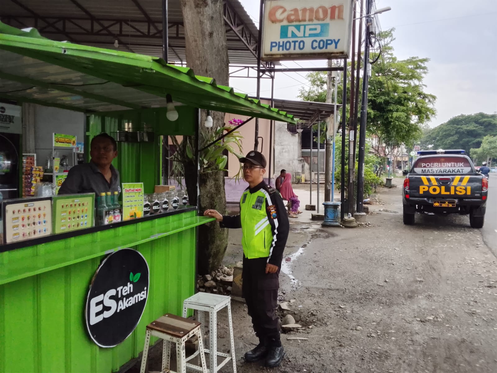 Polsek Jetis Laksanakan Patroli Presisi Kewilayahan untuk Jaga Kamtibmas