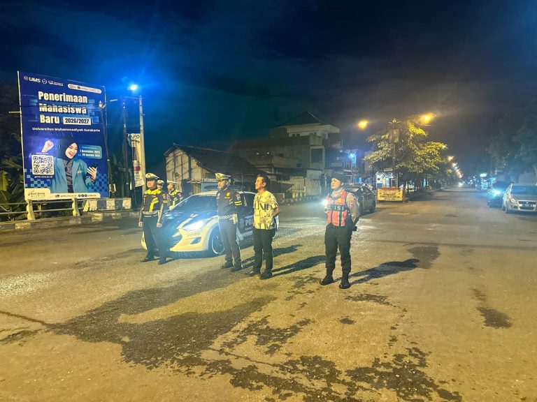 Polres Ponorogo Gelar Patroli Malam Antisipasi 3C dan Balap Liar