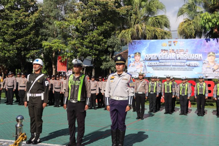 Ops Keselamatan Semeru 2026 Digelar 14 Hari, Polres Batu Fokus Tertibkan Lalu Lintas