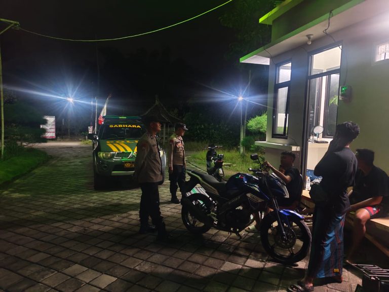 Polsek Jenangan Intensifkan Patroli Presisi Malam Hari untuk Antisipasi 3C