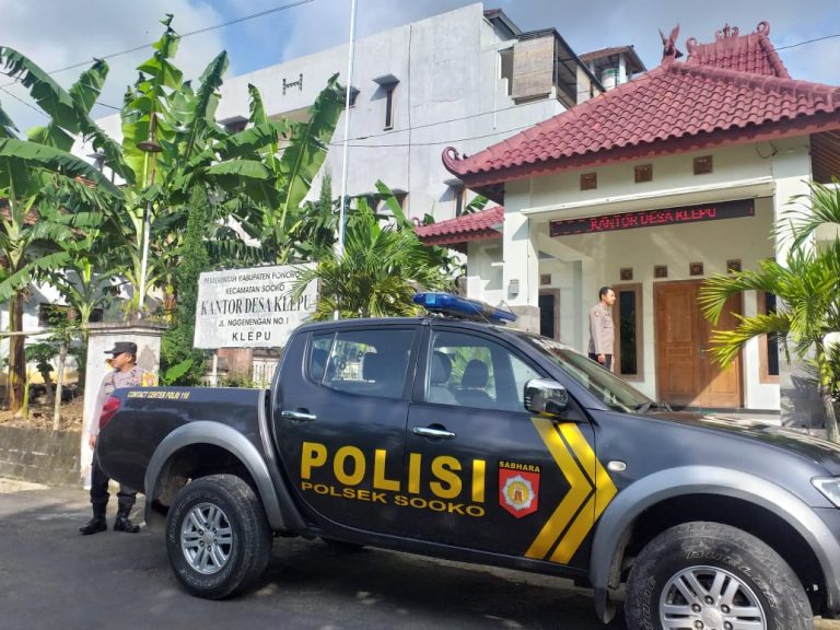 Polsek Sooko Intensifkan Patroli KRYD Jaga Kondusifitas Wilayah