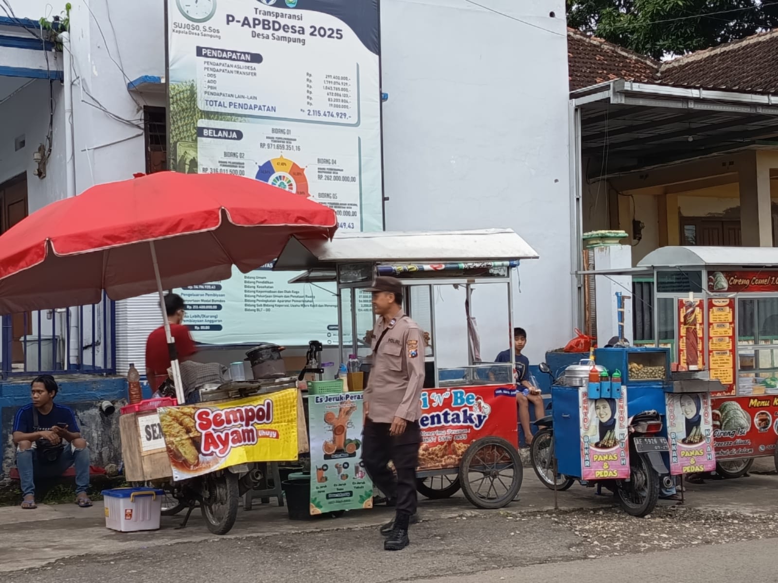Polsek Sampung Laksanakan Patroli Ngabuburit, Antisipasi Gangguan Kamtibmas