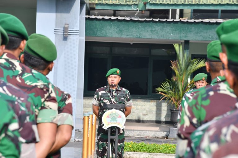 Dandim Ponorogo Pimpin Apel Kembali Cuti Bersama Hari Raya Idul Fitri 1447 H Gelombang II Dilanjutkan Halal Bihalal