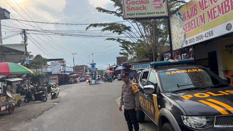 Polsek Jambon Gelar Patroli Ngabuburit, Antisipasi Gangguan Kamtibmas dan Kamseltibcarlantas