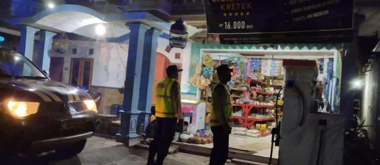 POLSEK NGRAYUN INTENSIFKAN PATROLI PRESISI, ANTISIPASI GANGGUAN KAMTIBMAS DAN BENCANA ALAM