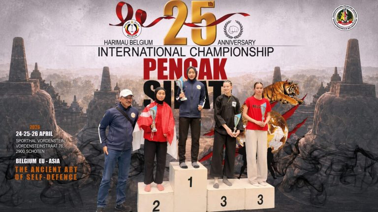 Polri Pimpin Timnas, Pencak Silat Indonesia Borong Emas di Belgia