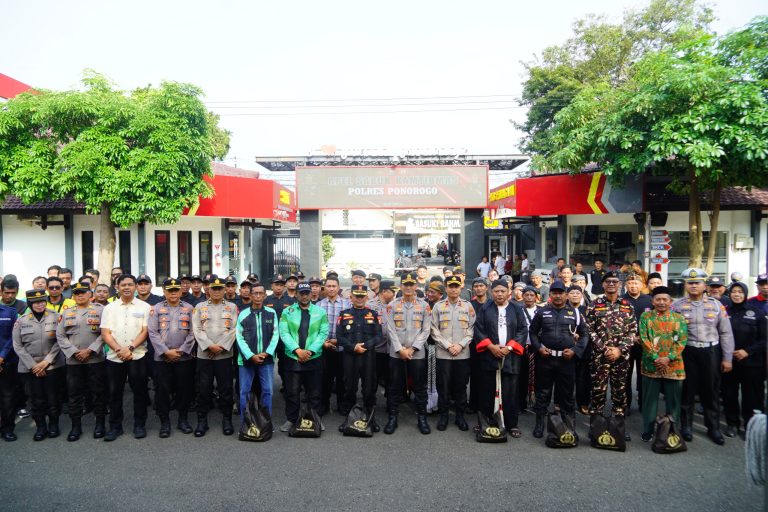 Sinergi Tanpa Batas, Polres Ponorogo Kuatkan “Sabuk Kamtibmas” Jaga Kondusifitas Kota Reyog