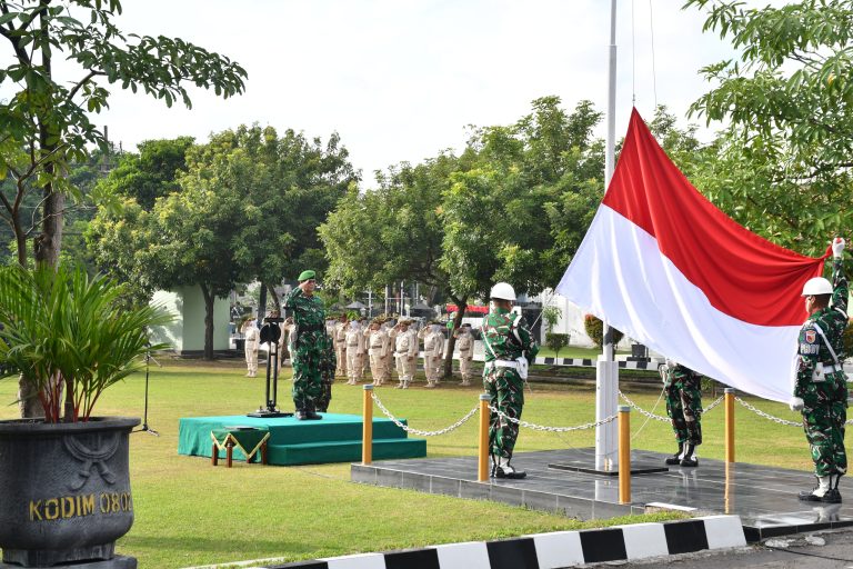 Kodim Ponorogo Gelar Upacara Bendera 17 Mei 2026