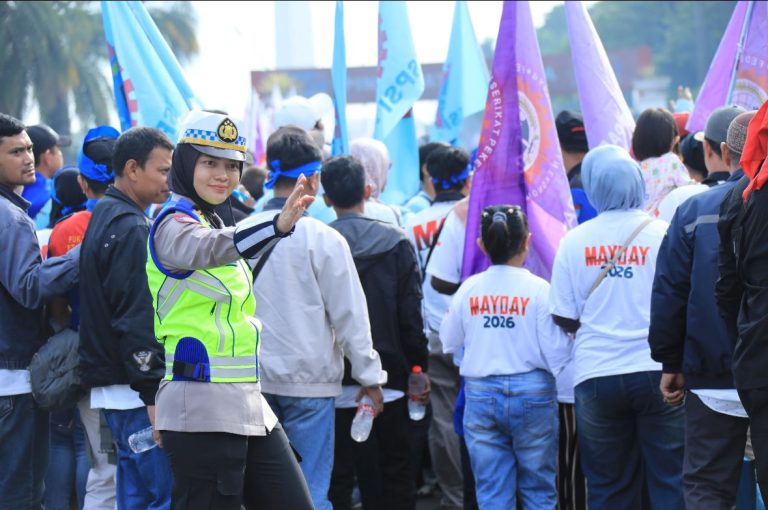 Polri Apresiasi Massa Buruh Sampaikan Aspirasi Tertib pada Peringatan May Day
