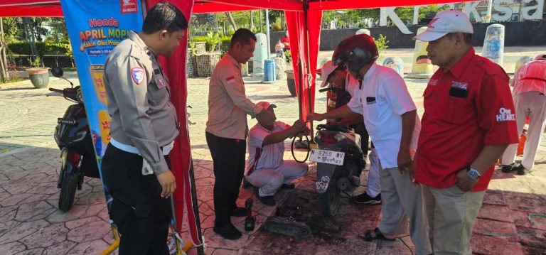 Peringati May Day, Polres Probolinggo Buka Layanan Bengkel Gratis dan Samsat Keliling