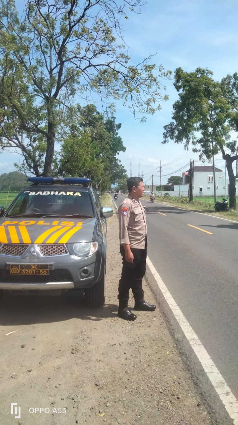 Polsek Sambit Patroli KRYD di 7 Desa, Pantau SPBU hingga Jalur Rawan Laka