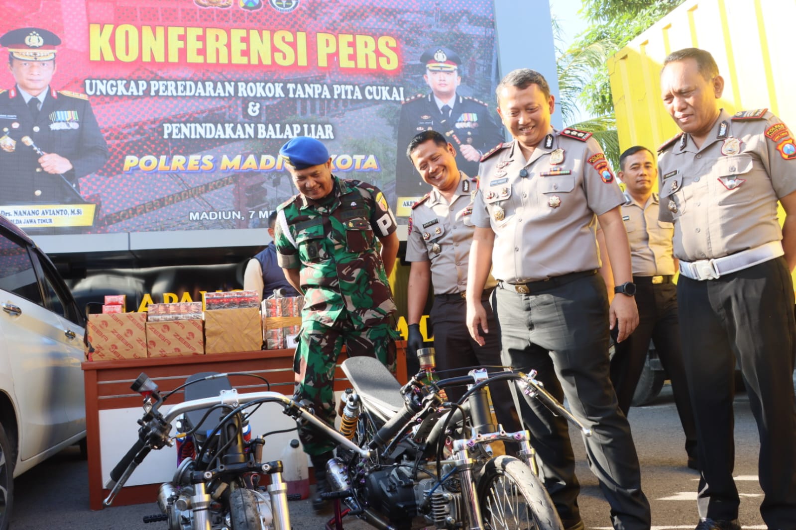 Polres Madiun Kota Gagalkan Aksi Balap Liar di Jiwan