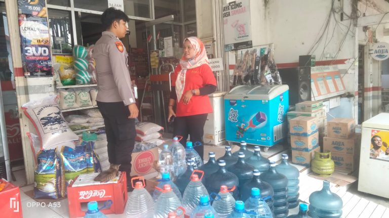 POLSEK SAMBIT GELAR PATROLI HARKAMTIBMAS KRYD ANTISIPASI 3C DAN LAKA LANTAS