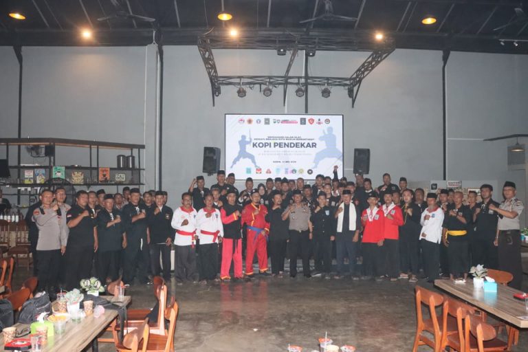 Polres Madiun Kota Perkuat Komitmen Jogo Jatim Lewat Kopi Pendekar