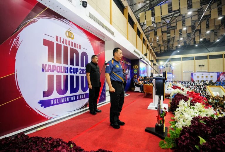 Kapolri Buka Judo Cup: Tanamkan Nilai Sportivitas hingga Persiapkan SDM Tangguh