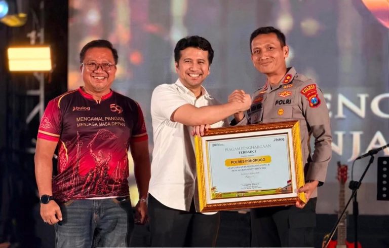 Polres Ponorogo Sabet Penghargaan Terbaik I Pengadaan Jagung se-Jatim, Bukti Nyata Dukung Ketahanan Pangan Nasional