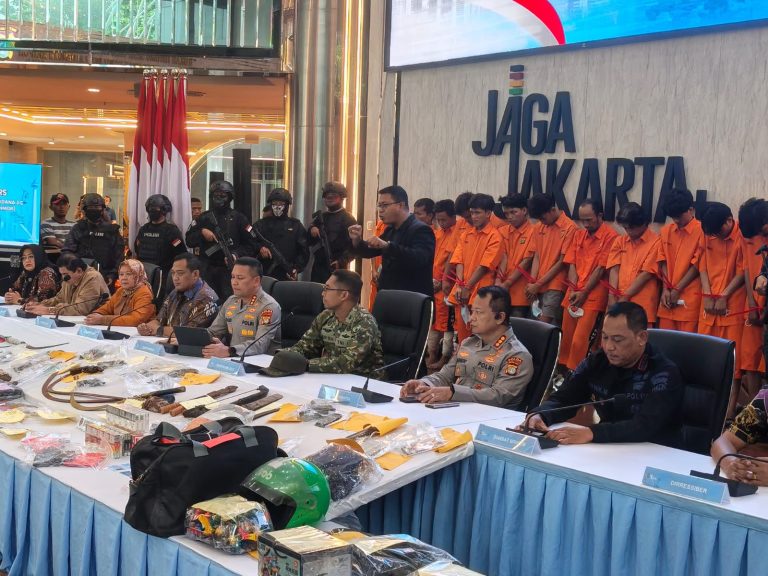 Polda Metro Jaya Ungkap 127 Kasus Kejahatan Jalanan, 173 Tersangka Ditangkap