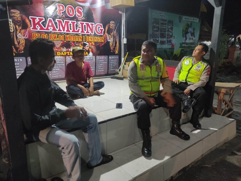 Patroli Presisi Polsek Jenangan Perkuat Harkamtibmas dan Antisipasi Kejahatan 3C