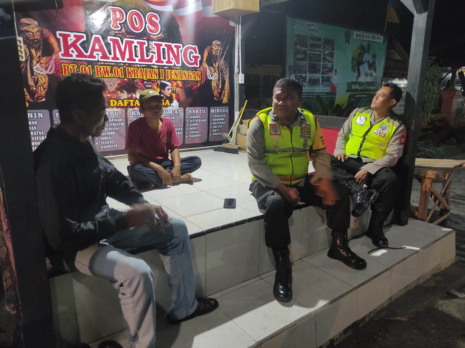 Patroli Presisi Polsek Jenangan Perkuat Harkamtibmas dan Antisipasi Kejahatan 3C