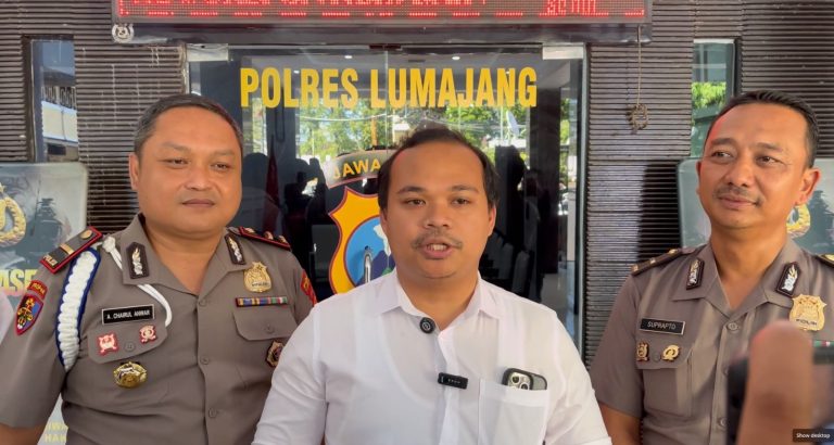 Kurang dari 24 Jam, Polres Lumajang Tangkap Tersangka Pencuri Baterai Tower Antar-Kota