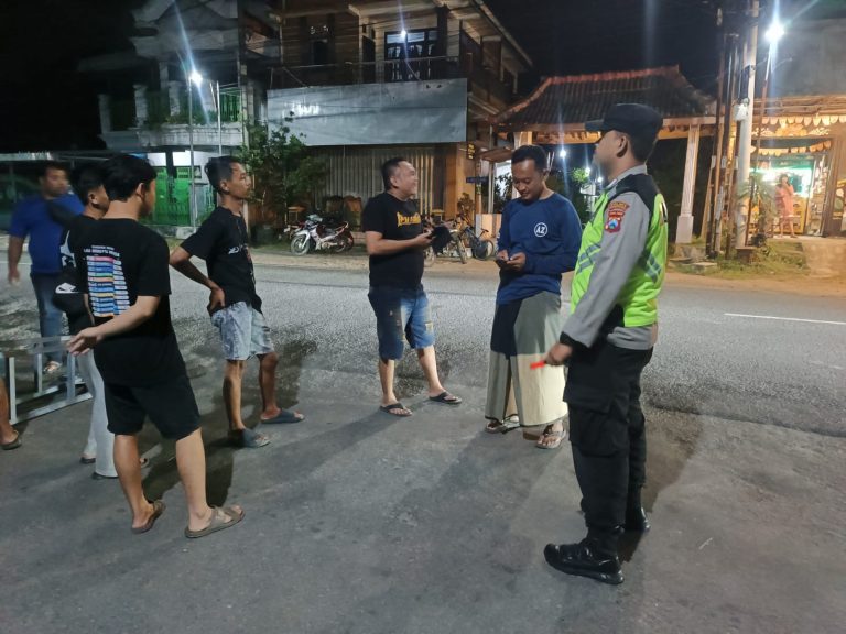 Polsek Jenangan Gelar Patroli Presisi Antisipasi 3C di Wilayah Hukumnya