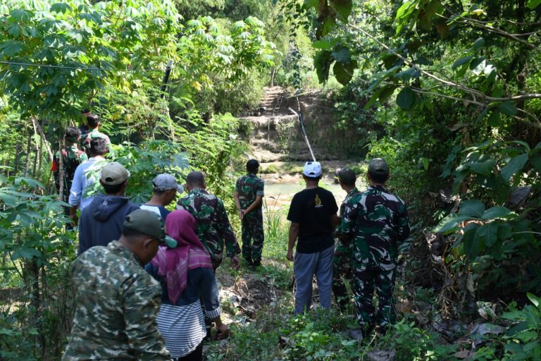 Empat Jambatan Garuda Rampung, Empat Jembatan Lagi Siap Dibangun Kodim Ponorogo