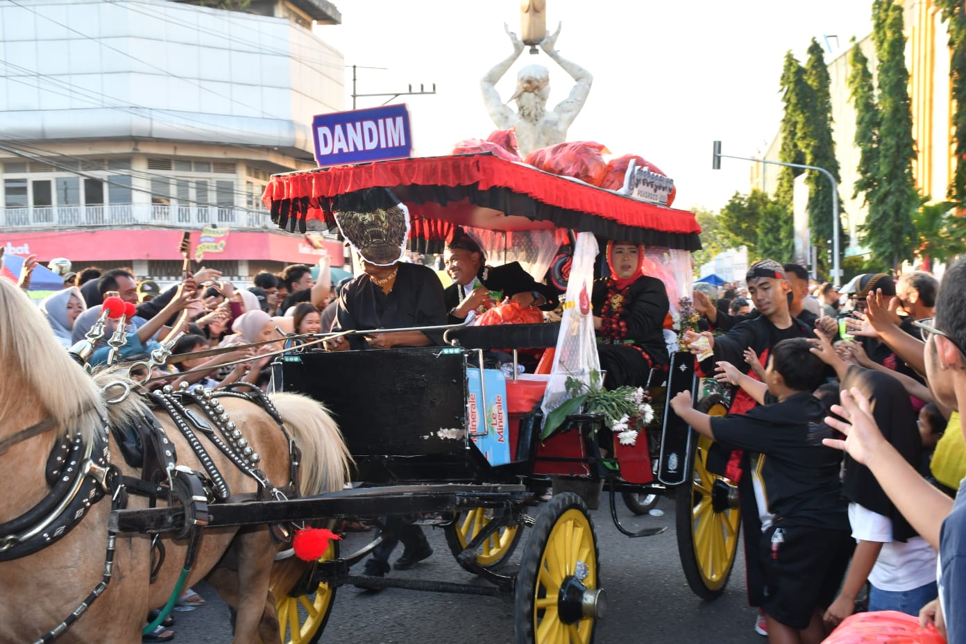 Grebeg Suro, Dandim Ponorogo Ikut Kirab Pusaka dan Penutupan