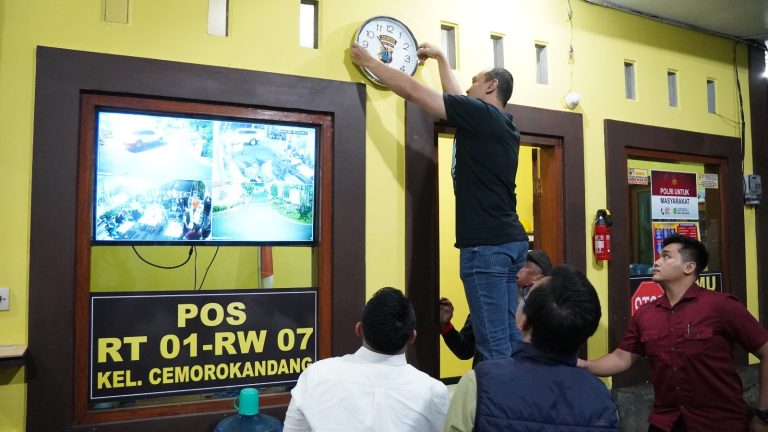 Sambang Poskamling, Kapolresta Malang Kota Serap Aspirasi dan Jaga Kamtibmas Hingga Level RT
