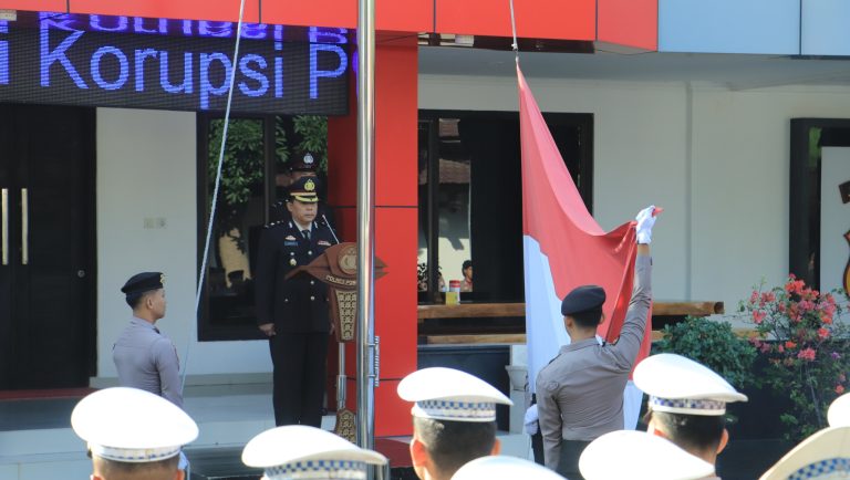 Polres Ponorogo Gelar Upacara Peringatan Hari Lahir Pancasila Tahun 2026