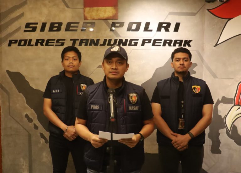 Polres Pelabuhan Tanjungperak Amankan Terduga Pelaku Pemerasan Sopir Truk yang Viral di Medsos