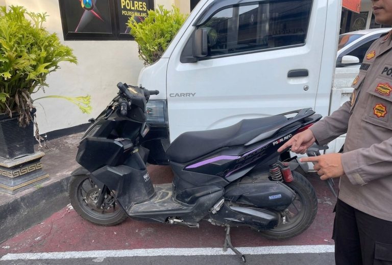 Gerak Cepat Polres Malang Amankan Dua Tersangka Curanmor di Ngajum