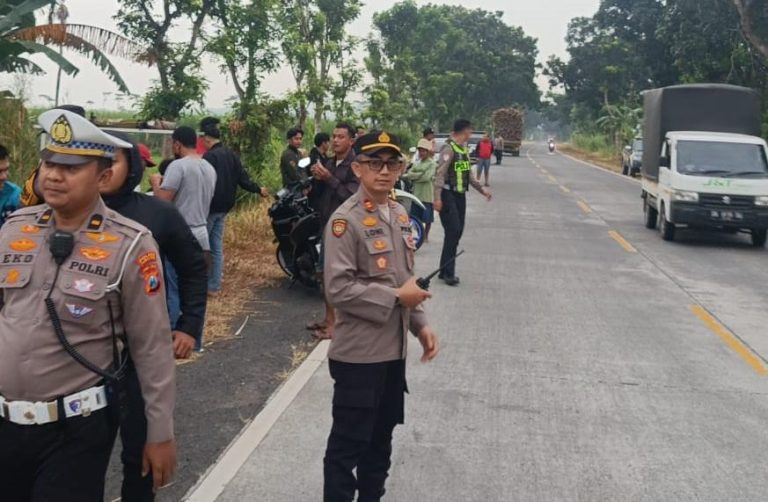 Polres Lumajang Bubarkan Balap Liar di JLS Pasirian, 10 Motor Diamankan