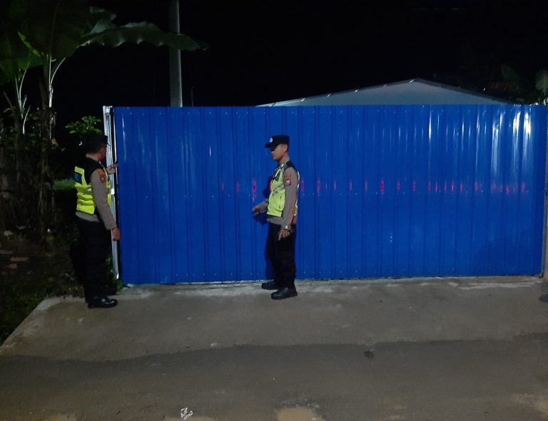 Patroli Presisi Polsek Sawoo Tingkatkan Kewaspadaan Malam Hari, Antisipasi Kejahatan dan Laka Lantas